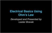 Electrical Basics Using Ohm's Law - On Demand Video